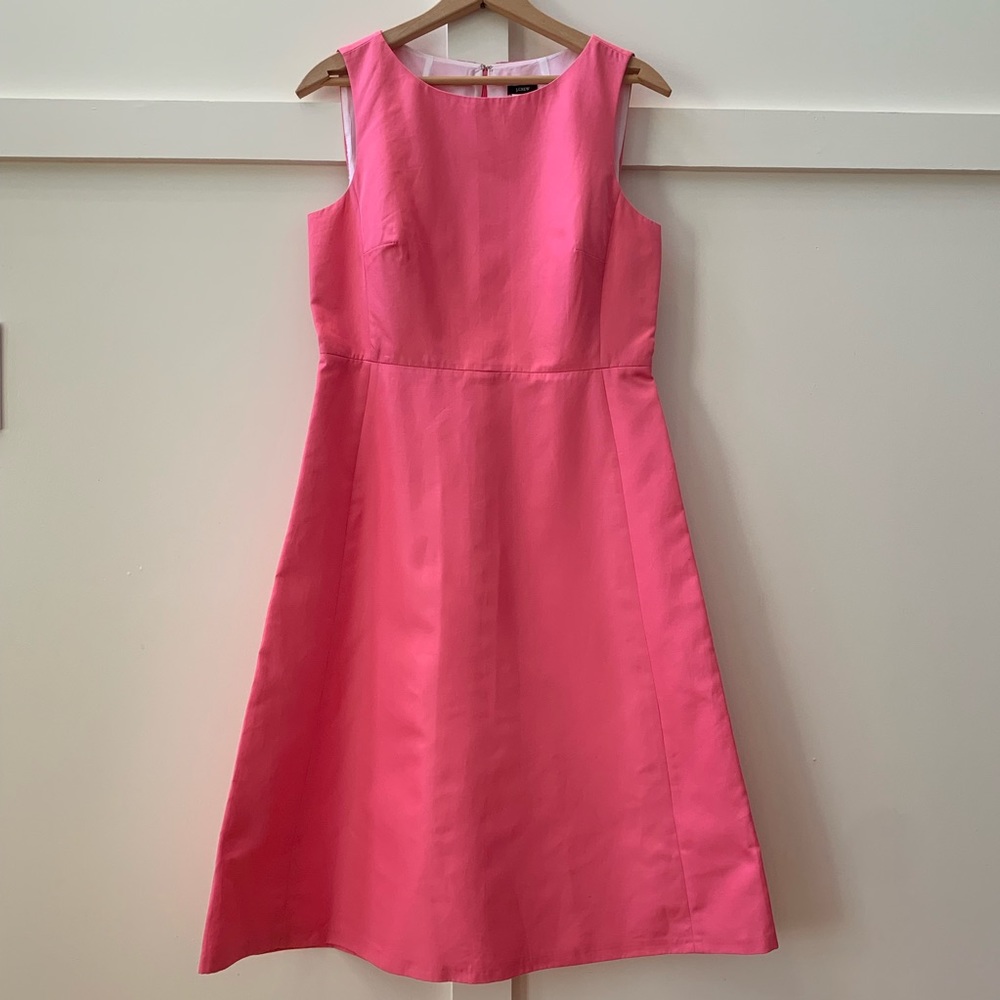 j crew fit and flare dress
